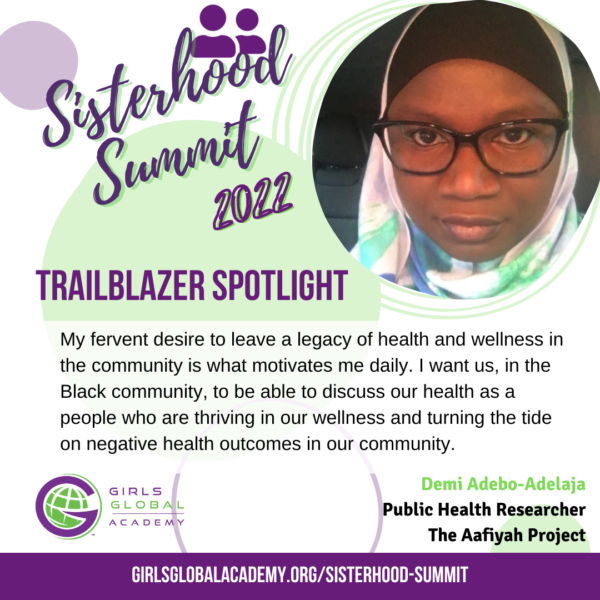 Demi Adebo-Adelaja Sisterhood Summit 2022 - Spotlight